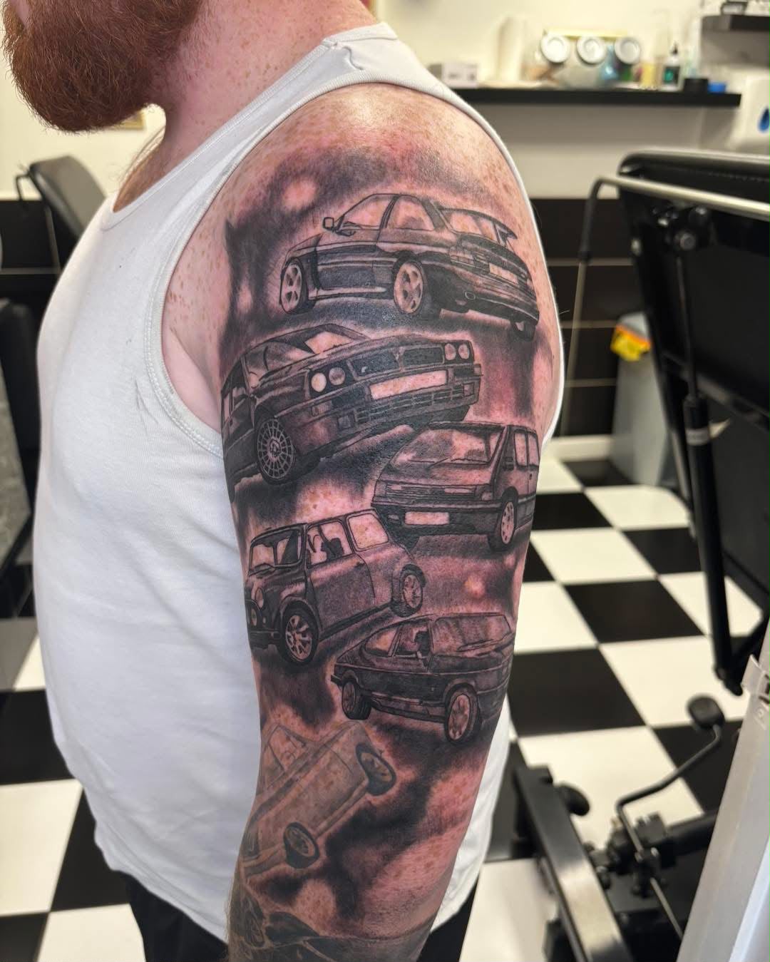 LA Custom Ink tattoo work